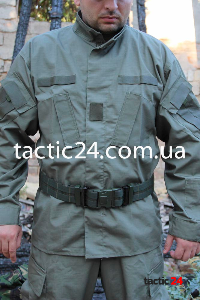 Камуфляж Полиция Оливковый Охрана Тифлоновый Rip - stop в военторг tactic24.com.ua