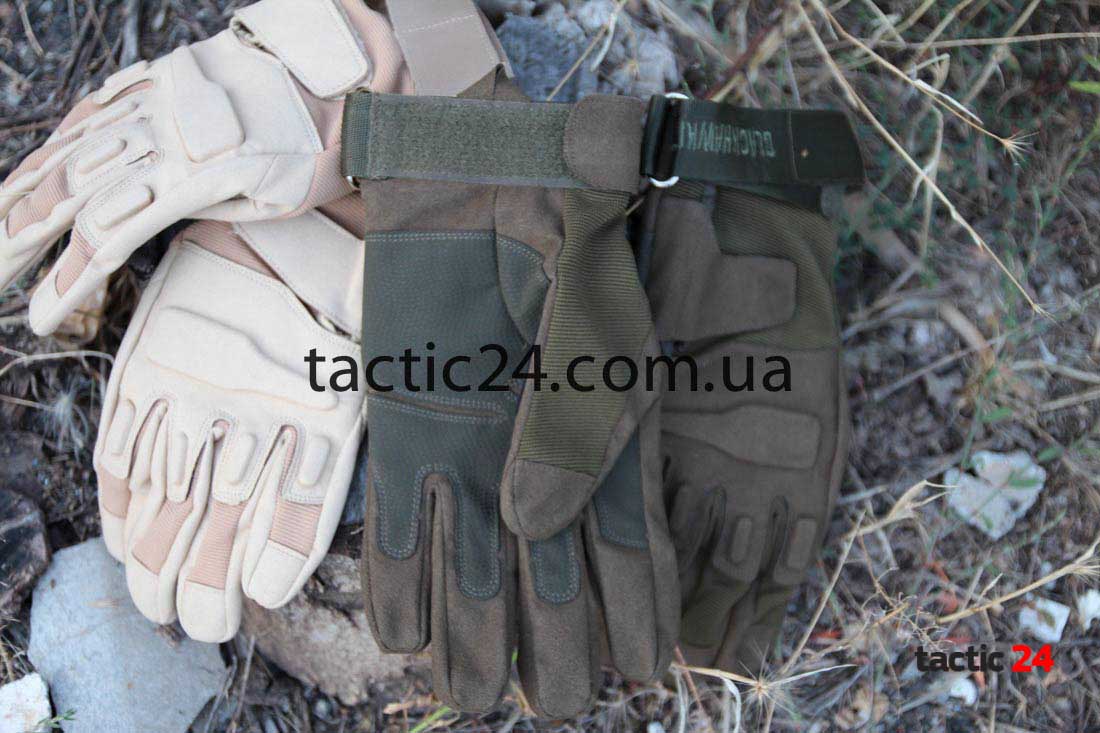 Тактические перчатки полнопалые Black Hawk Песок в военторг tactic24.com.ua