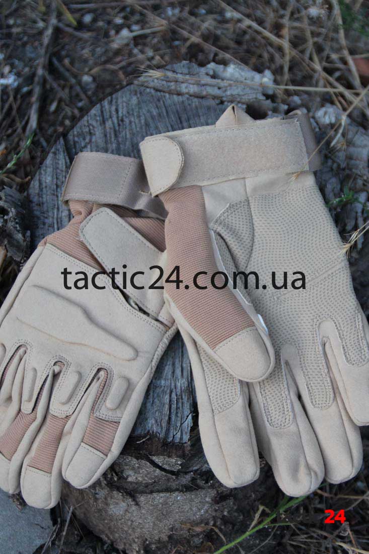 Тактические перчатки полнопалые Black Hawk Песок в военторг tactic24.com.ua