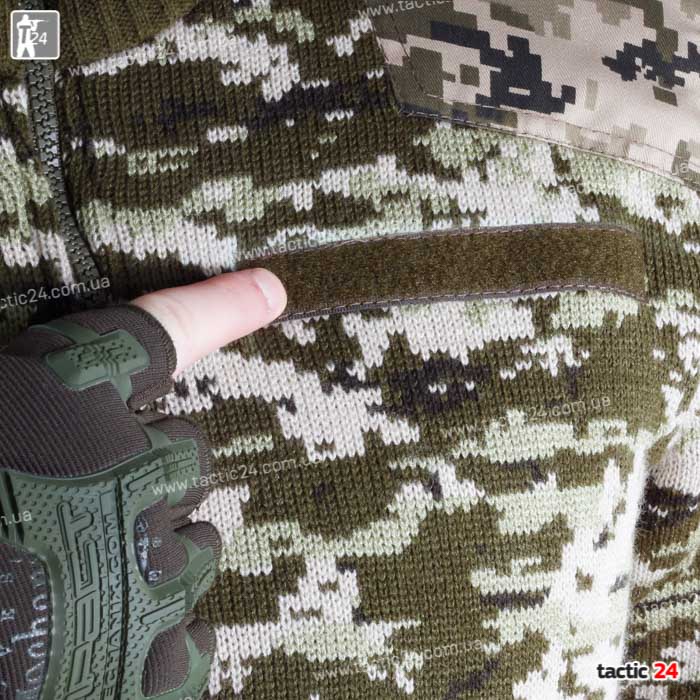 Офицерский свитер на змейке "Уставной Украина" в военторг tactic24.com.ua