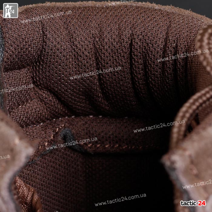 Тактические ботинки осень-зима Милтек со змейкой коричневые (brown) в военторг tactic24.com.ua